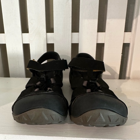 Teva 10  Flintwood Black Outdoor Hiking Walking Sandal - Picture 4 of 11